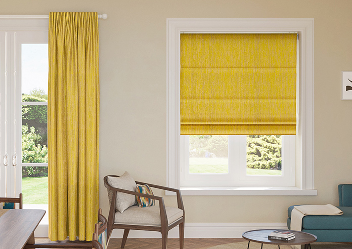 Cascade, Sunstone - Twist&Fit Roman Blind - Image 3